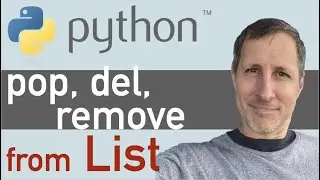 Python: Remove Items from List | 3 ways - pop, del, remove