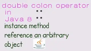 java 8 || Instance method reference an arbitrary object || java 8 by Ponnam Jay || java 8 features