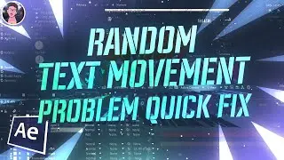 Random Text Movement Problem Quick Fix| Arsacre| 2020