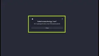 Kali Linux: Solve Failed to open directory 