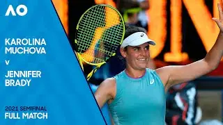 Karolina Muchova v Jennifer Brady Full Match | Australian Open 2021 Semifinal