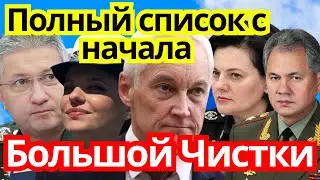 Андрей Белоусов: Аресты и отставки в Минобороны: Полный список большой чистки