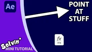 Create an Arrow / Pointer preset for After Effects