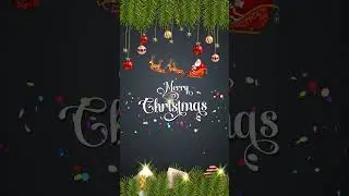Merry Christmas Animation | Motion Design for Christmas | After Effects |  