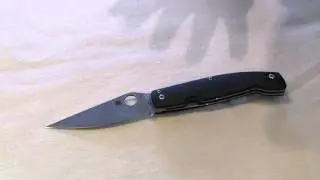 Spyderco 2016 Production Sample – Pattada