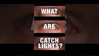 What are catch lights? #filmmaking #cinematic #photography #lighting