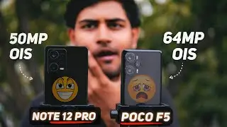 Poco F5 5g vs Redmi Note 12 Pro 5g - Camera Comparison! || ft. Realme 9 Pro Plus