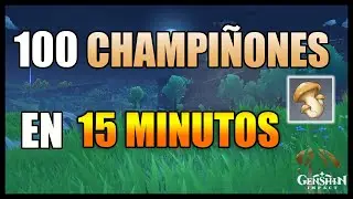DONDE ENCONTRAR CHAMPIÑÓN - UBICACIÓN - RUTA FARMEO - LOCALIZACIÓN | GENSHIN IMPACT