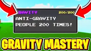 How To Get GRAVITY MASTERY + SHOWCASE In Roblox ABILITY WARS!