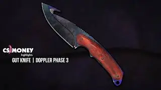 CS:GO | Gut Knife - Doppler Phase 3