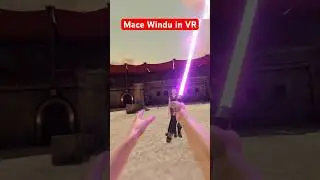 Mace Windu in Virtual Reality is AWESOME 