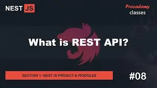 #08 What is REST API | Nest JS Project & Modules | A Complete Nest JS Course