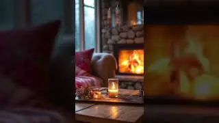 Would you enjoy a relaxing evening in this cabin?