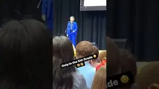 OMG his voice and the audience reaction 😮 #shorts | and hes only in 5th grade!