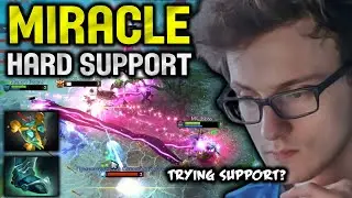 Miracle Trying Supporting With Duzzle [Full Match] | Dota 2 Pro Gameplay