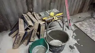 Моя работа по укладке плитки.