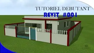 TUTO REVIT ARCHITECTURE EN FRANCAIS PROJET COMPLET DE A à Z ..1/2