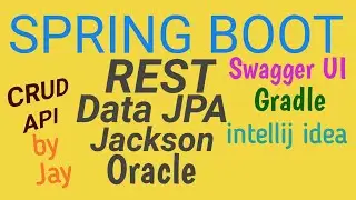 #CRUD API  Part - 1 | Spring Boot Project Structure Generation | Java concepts by Jay tutorial |