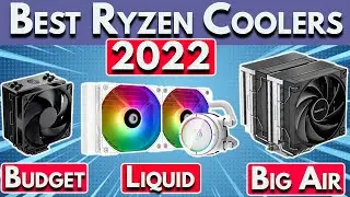 Best Ryzen 5000 Cooler 2022 - Best Cooler for Ryzen 5600, 5600x, 5800X3D & More