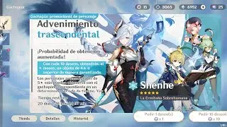 Tiradas F2P Genshin Impact Shenhe Rerun 🥰