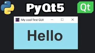 Python PyQt5 LABELS are easy!  🏷️