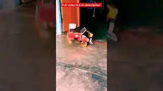Homemade tractor stunt||#shortfeed #shorts #youtubeshorts #diytractor #stunt