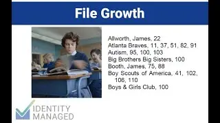 File Growth -- 4/8 Care and Feeding Databases for MIM and AADConnect