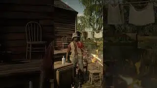 Red Dead Redemption 2 (4k 60 fps) / RDR2 Красивые и кровавые моменты #13