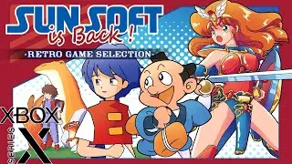 SUNSOFT is Back! Retro Game Selection (XSX) 20 Minutes of Gameplay - All Games + Gallery [4K 60FPS]