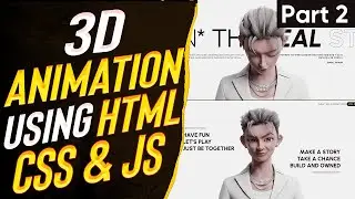 Create 3D Animations Using HTML, CSS & JS | Scrolling Animation Using Canvas | Part - 2