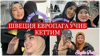 MAN SHVEDCIYAGA UCHIB KETTIM• AISHA ALIEVA VLOG • AISHA ALIEVA HAYOTI•RAYHON ULASENOVA UCHRASHUV