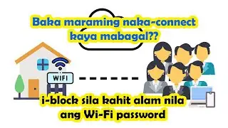 [Tagalog] Block unknown devices on your WIFI network via MAC Filtering | JK Chavez