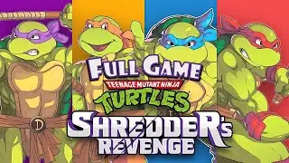 Teenage Mutant Ninja Turtles: Shredder's Revenge | Full Gameplay Walkthrough | 1080p 60 FPS | PC