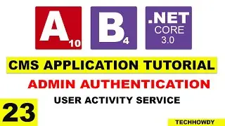 Adding User Activity Tracking Service  | - ASP.NET CORE 3 | Angular 10 | Bootstrap 4