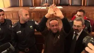 Jailed Palestinian leader in rare court appearance