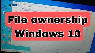 Grant File Permission on Windows 10 solution