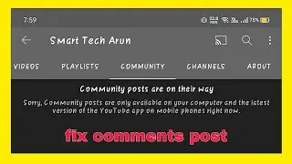 community posts are on their way youtube