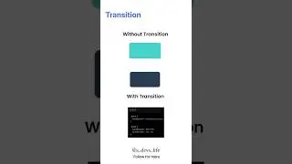 CSS Transition Property 