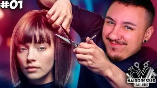 ✂️ AGORA TENHO UM SALÃO DE CABELEIREIRO | Hairdresser Simulator #01