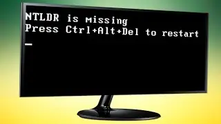 NTLDR is missing Press Ctrl+Alt+Del to restart как исправить