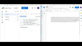 Replace character in google docs using app script