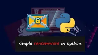 How ransomware works // Coding a simple ransomware in python with a command and control server (C2)