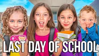 LAST DAY of SCHOOL MORNiNG ROUTiNE!! 📚