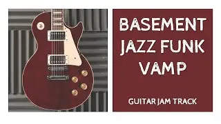 Basement Jazz Funk Vamp Guitar Backing Track in C Minor