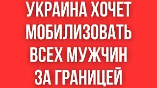 Украина ХОЧЕТ ПОСЧИТАТЬ И ВЕРНУТЬ ВСЕХ УКЛОНИСТОВ ИЗ-ЗА ГРАНИЦЫ. Как думаете, получится?