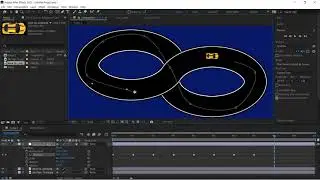 Project #6   Creating Motion Path Along Adjustment Layer and Parenting Object To It In After Effects