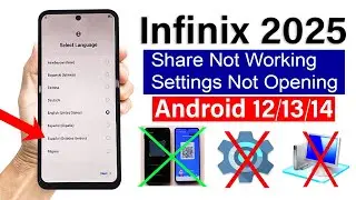 All Infinix 2025 : GOOGLE/ FRP BYPASS - Share Article Not Working | Android 12/13/14 (No PC)