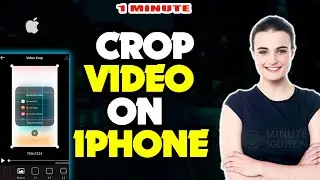 How to crop video on ANY iphone 2024 [ Easy Method ]