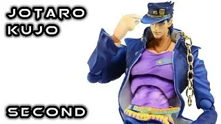 Super Action Statue JOTARO KUJO JoJo's Bizarre Adventure Action Figure Toy Review