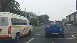 Voortrekker Rd from Bellville to the start in Woodstock on an October day in Cape Town